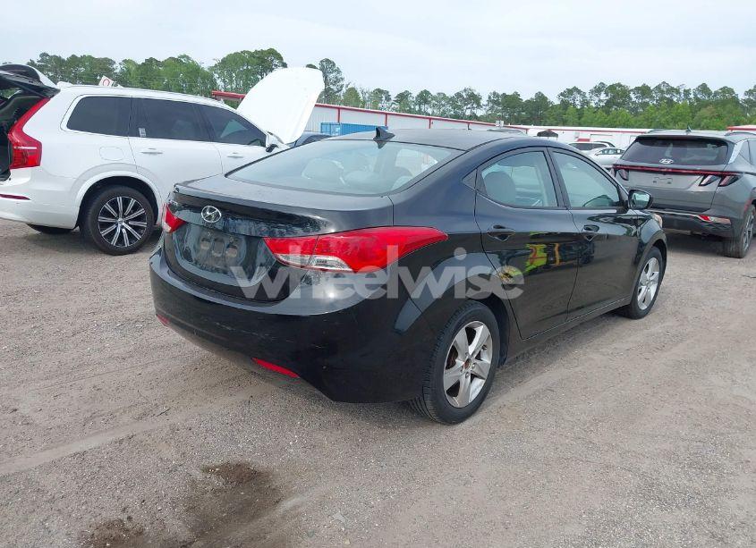 Photo 4 of 2012 Hyundai Elantra GLS (VIN 5NPDH4AE4CH095553)