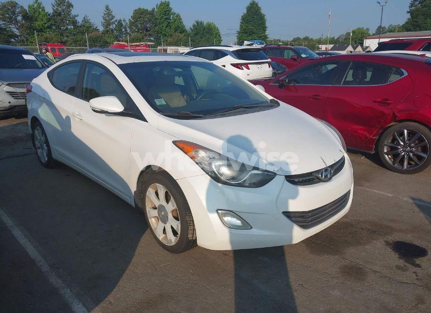 2012 Hyundai Elantra LIMITED (VIN 5NPDH4AE4CH118507) main photo