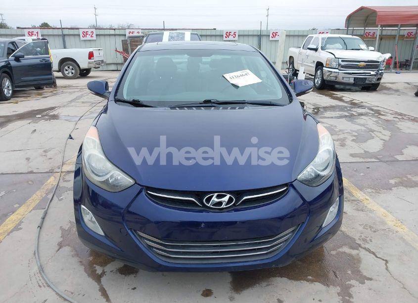 Photo 12 of 2012 Hyundai Elantra LIMITED (VIN 5NPDH4AE4CH132942)