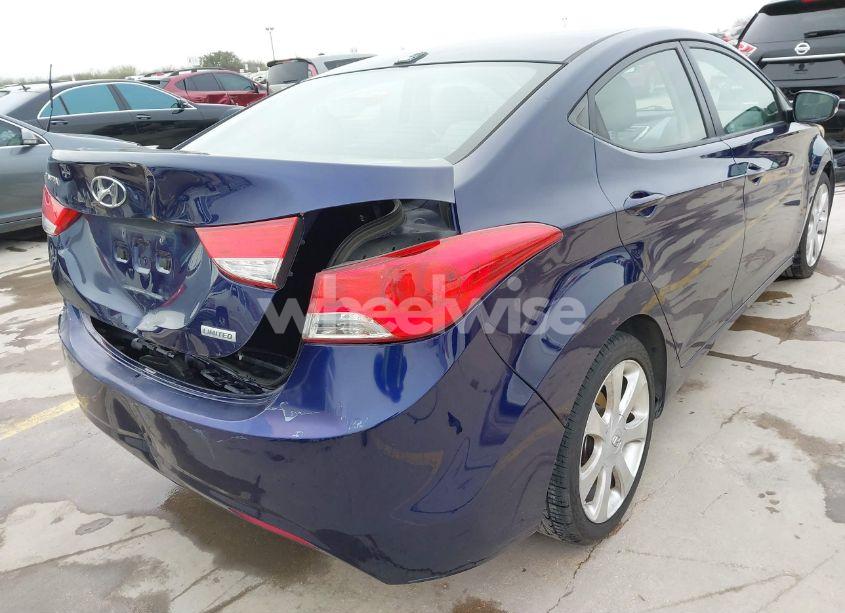 Photo 17 of 2012 Hyundai Elantra LIMITED (VIN 5NPDH4AE4CH132942)