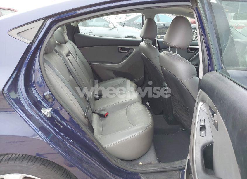 Photo 8 of 2012 Hyundai Elantra LIMITED (VIN 5NPDH4AE4CH132942)