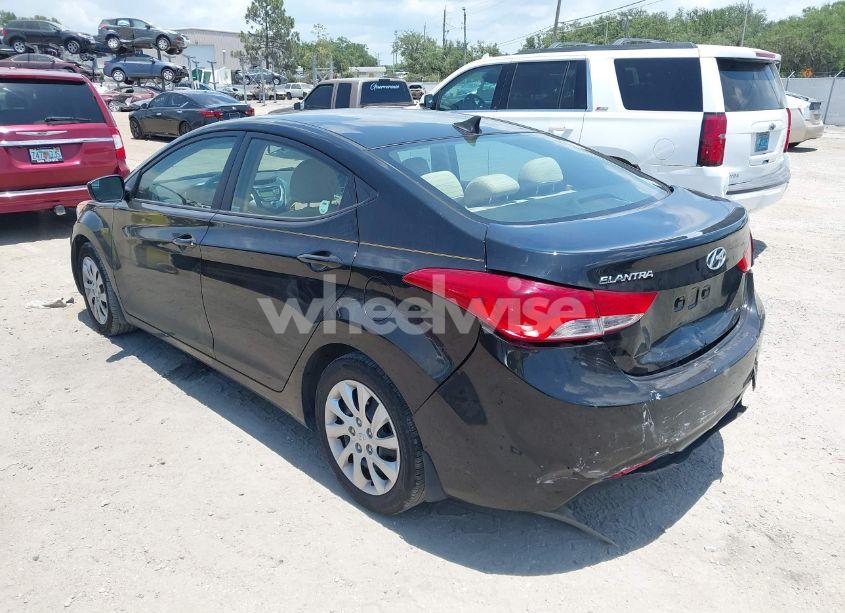 Photo 3 of 2012 Hyundai Elantra GLS (VIN 5NPDH4AE4CH150762)