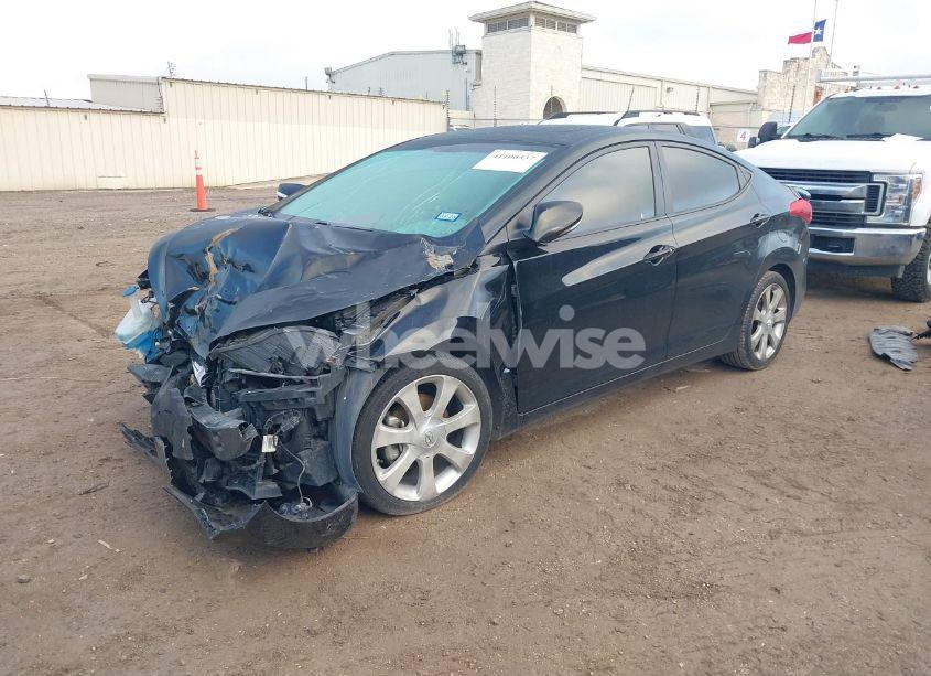 Photo 2 of 2013 Hyundai Elantra LIMITED (VIN 5NPDH4AE4DH168213)
