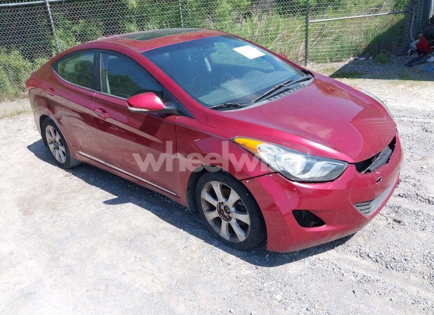 2013 Hyundai Elantra LIMITED (VIN 5NPDH4AE4DH174710) main photo