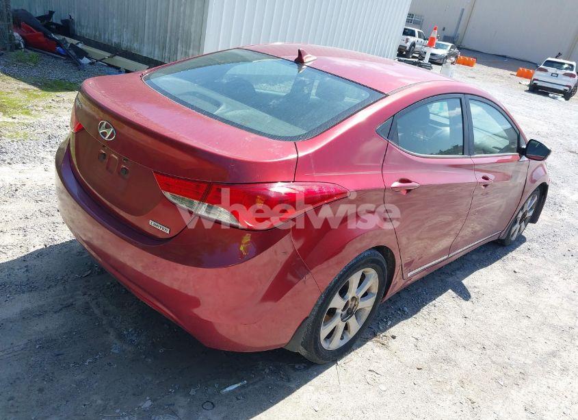 Photo 4 of 2013 Hyundai Elantra LIMITED (VIN 5NPDH4AE4DH174710)