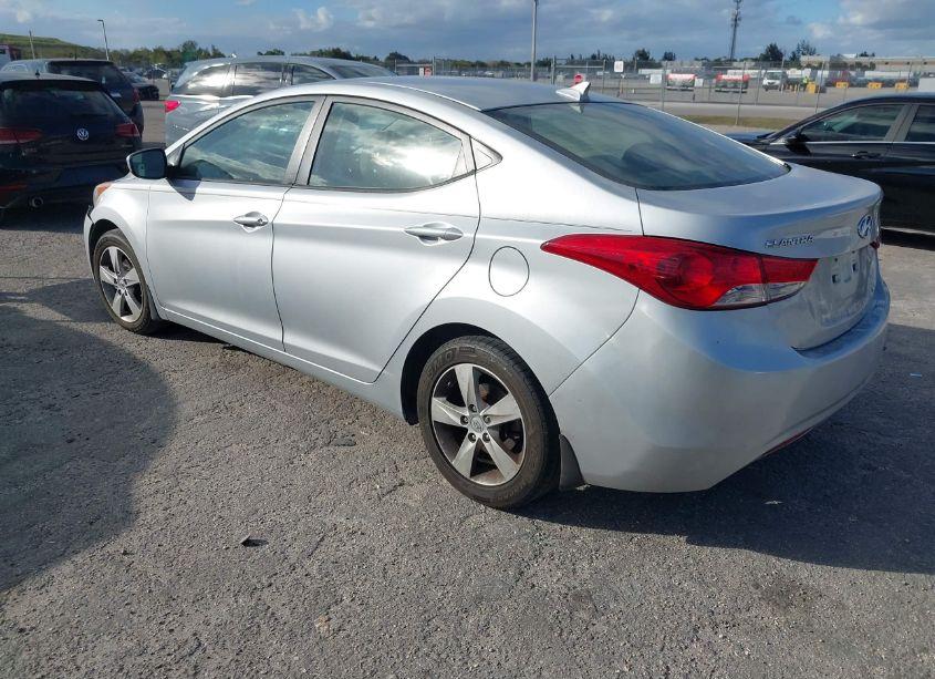 Photo 3 of 2013 Hyundai Elantra GLS (VIN 5NPDH4AE4DH190969)