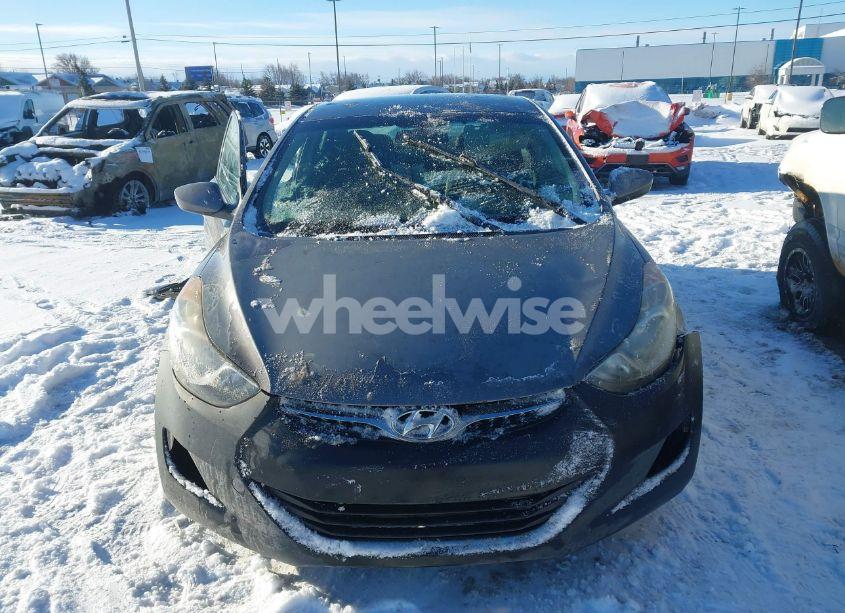 Photo 12 of 2013 Hyundai Elantra GLS (VIN 5NPDH4AE4DH211741)
