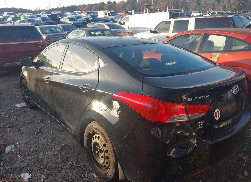 Photo 3 of 2013 Hyundai Elantra GLS (VIN 5NPDH4AE4DH224392)