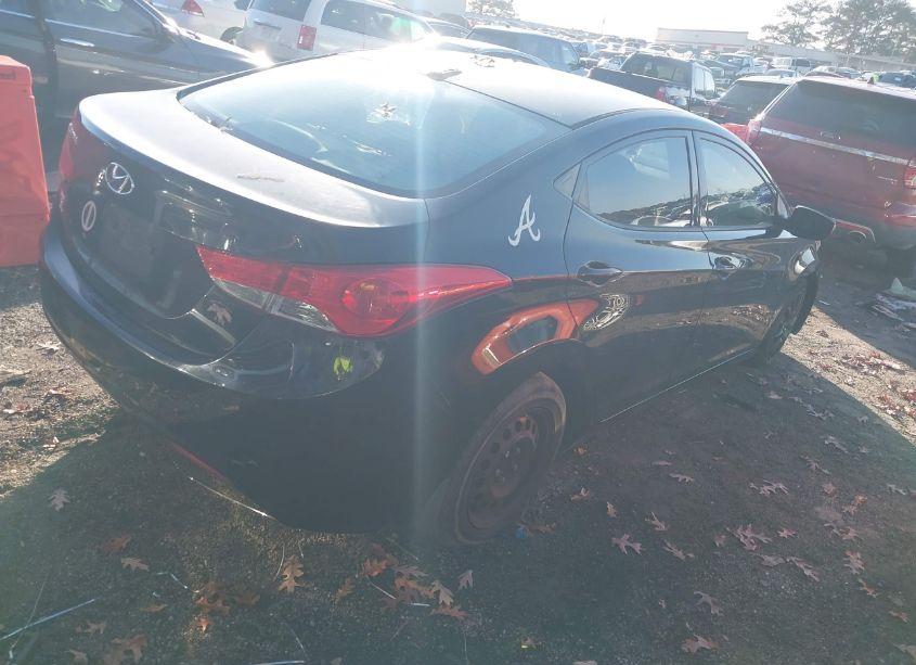 Photo 4 of 2013 Hyundai Elantra GLS (VIN 5NPDH4AE4DH224392)