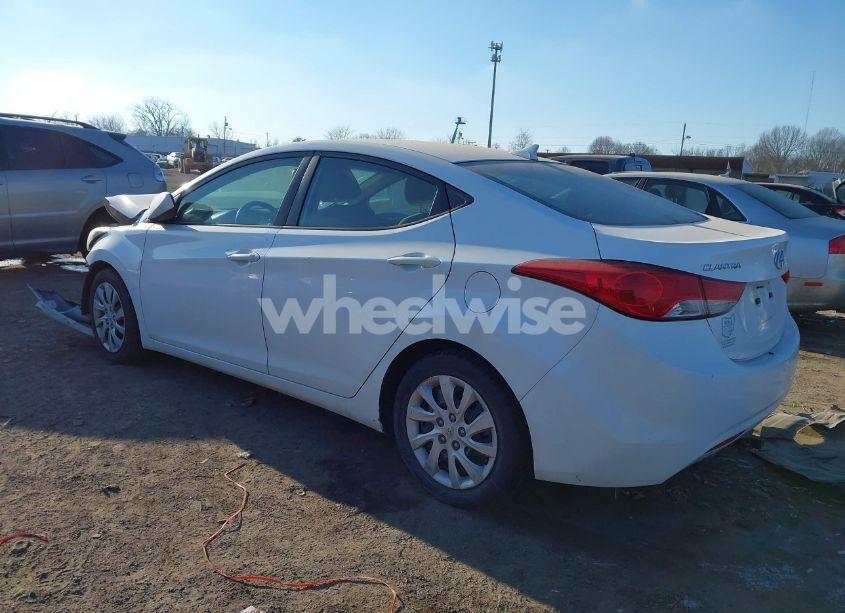 Photo 3 of 2013 Hyundai Elantra GLS (VIN 5NPDH4AE4DH225770)