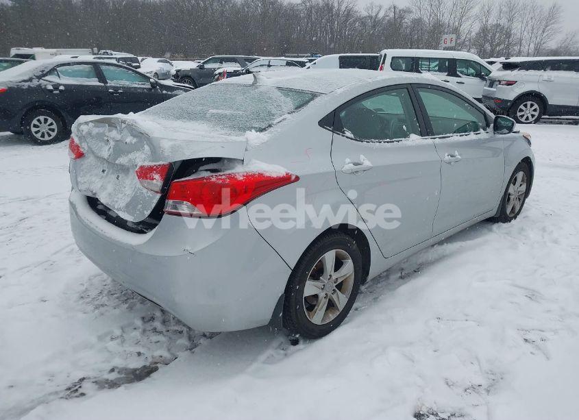 Photo 4 of 2013 Hyundai Elantra GLS (VIN 5NPDH4AE4DH238762)
