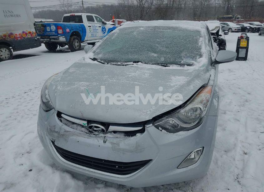 Photo 6 of 2013 Hyundai Elantra GLS (VIN 5NPDH4AE4DH238762)