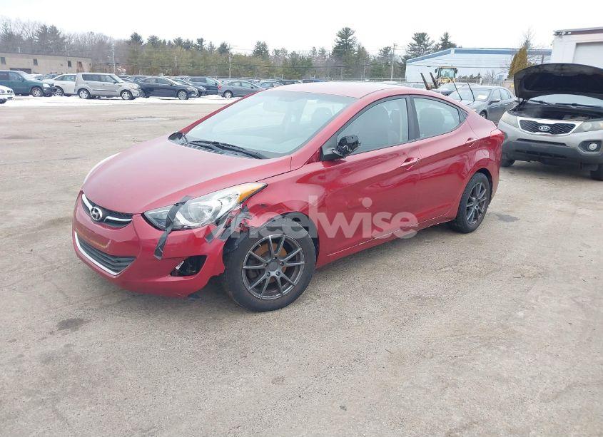 Photo 2 of 2013 Hyundai Elantra GLS (VIN 5NPDH4AE4DH254380)