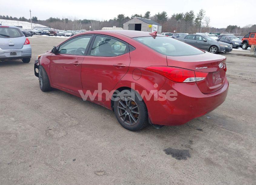 Photo 3 of 2013 Hyundai Elantra GLS (VIN 5NPDH4AE4DH254380)