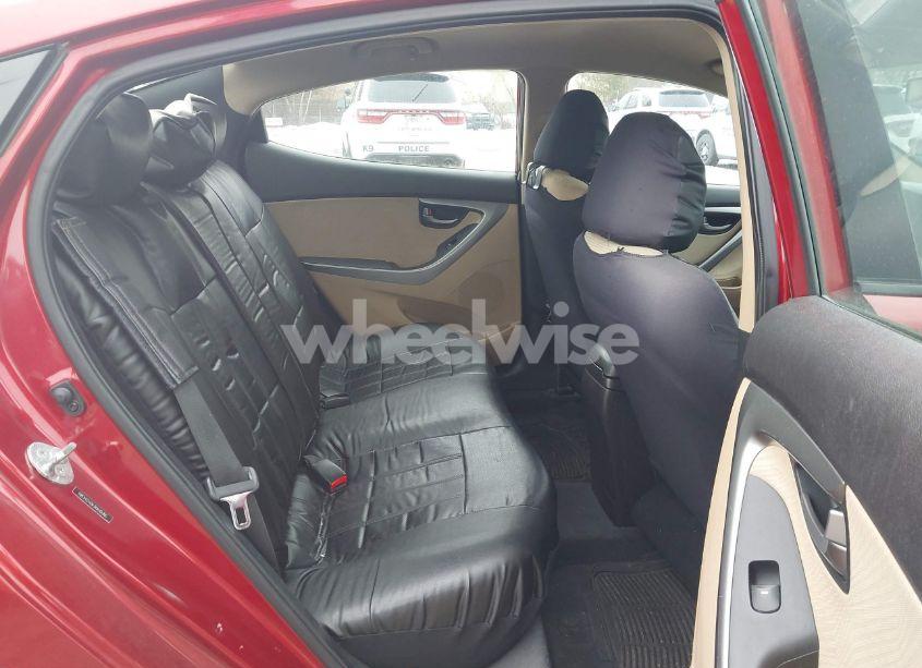 Photo 8 of 2013 Hyundai Elantra GLS (VIN 5NPDH4AE4DH254380)