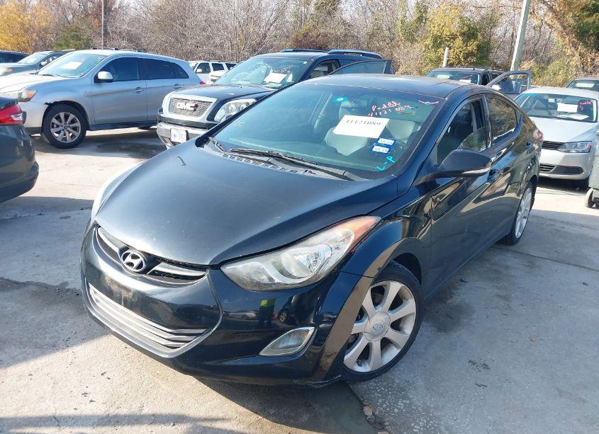 Photo 2 of 2013 Hyundai Elantra LIMITED (VIN 5NPDH4AE4DH261099)