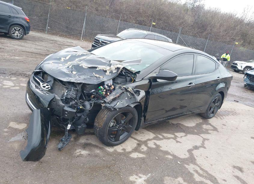 Photo 2 of 2013 Hyundai Elantra GLS (VIN 5NPDH4AE4DH273947)