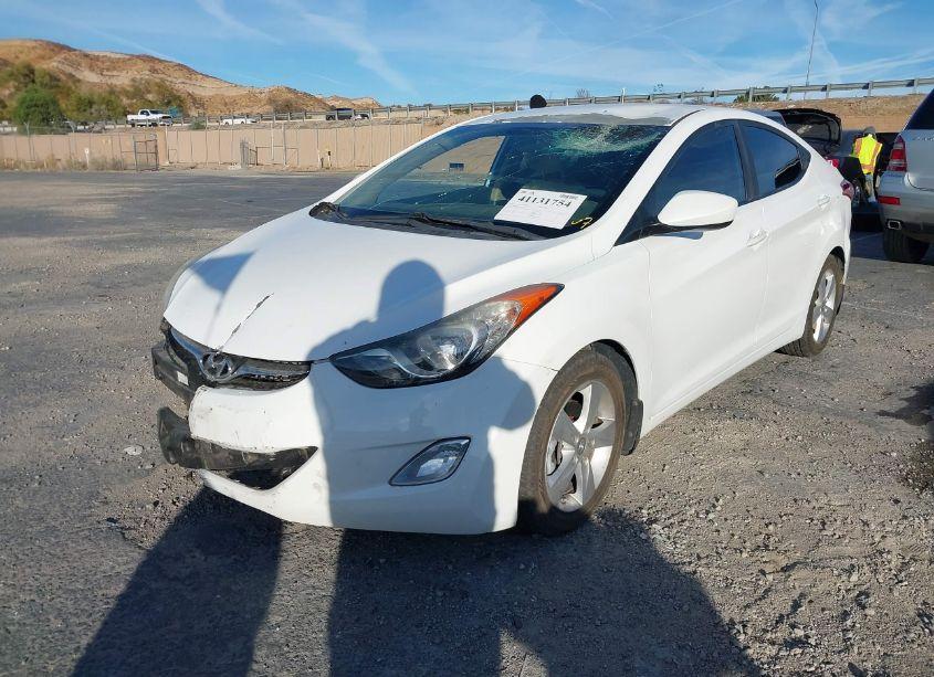 Photo 2 of 2013 Hyundai Elantra GLS (VIN 5NPDH4AE4DH293504)