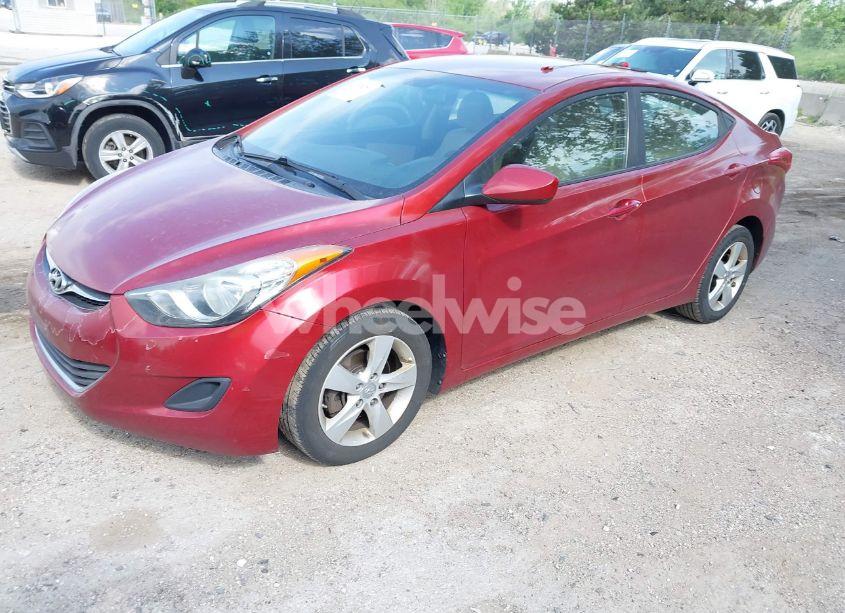 Photo 2 of 2013 Hyundai Elantra GLS (VIN 5NPDH4AE4DH295091)