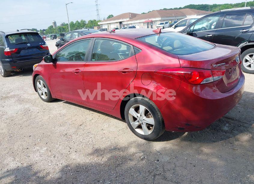 Photo 3 of 2013 Hyundai Elantra GLS (VIN 5NPDH4AE4DH295091)