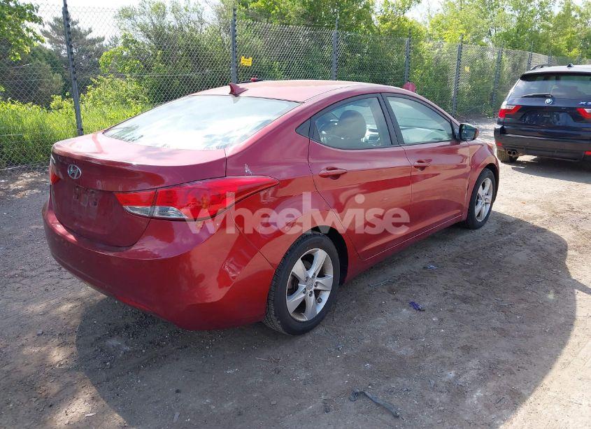 Photo 4 of 2013 Hyundai Elantra GLS (VIN 5NPDH4AE4DH295091)