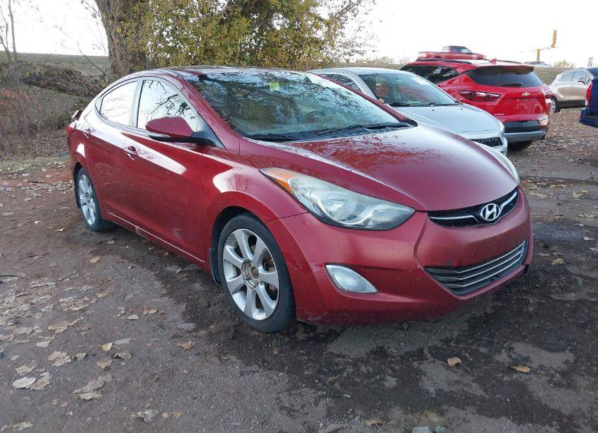 2013 Hyundai Elantra LIMITED (VIN 5NPDH4AE4DH296600) main photo