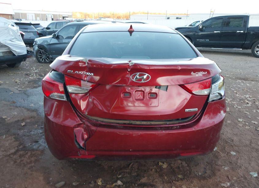 Photo 16 of 2013 Hyundai Elantra LIMITED (VIN 5NPDH4AE4DH296600)