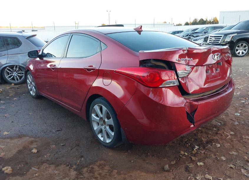 Photo 3 of 2013 Hyundai Elantra LIMITED (VIN 5NPDH4AE4DH296600)