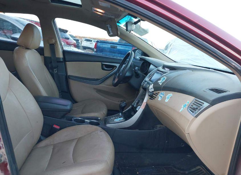 Photo 5 of 2013 Hyundai Elantra LIMITED (VIN 5NPDH4AE4DH296600)