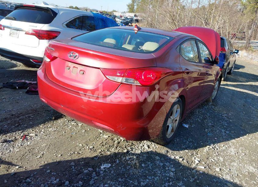 Photo 4 of 2013 Hyundai Elantra GLS (VIN 5NPDH4AE4DH320667)