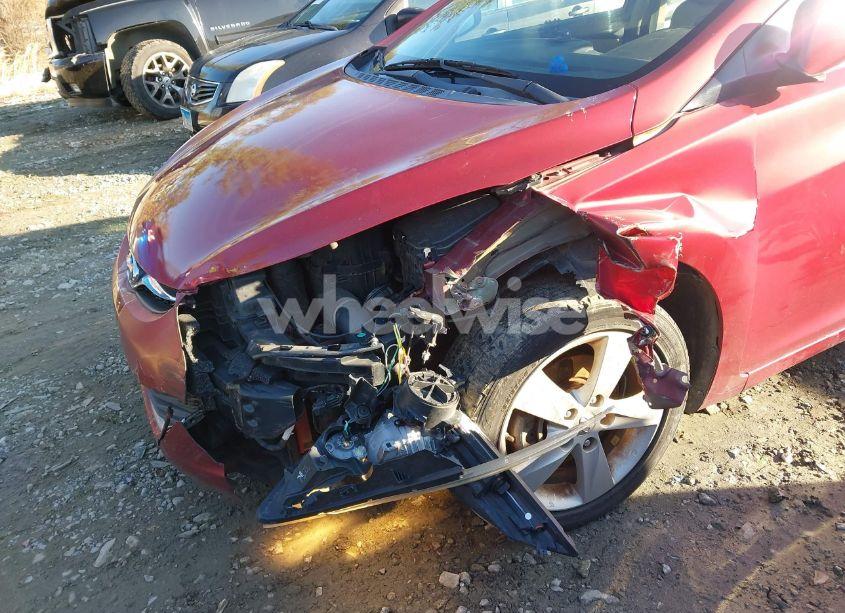 Photo 6 of 2013 Hyundai Elantra GLS (VIN 5NPDH4AE4DH320667)