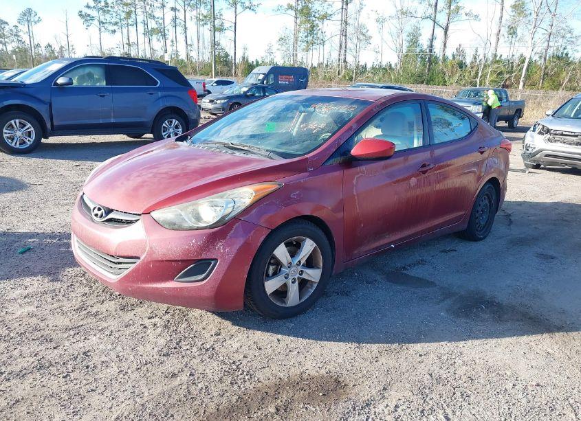 Photo 2 of 2013 Hyundai Elantra GLS (VIN 5NPDH4AE4DH327604)