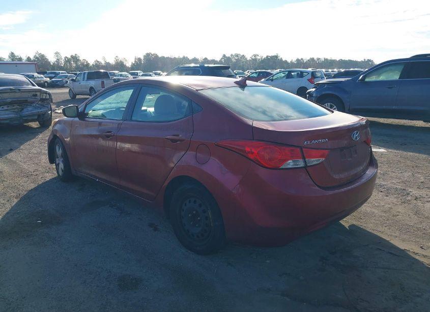 Photo 3 of 2013 Hyundai Elantra GLS (VIN 5NPDH4AE4DH327604)