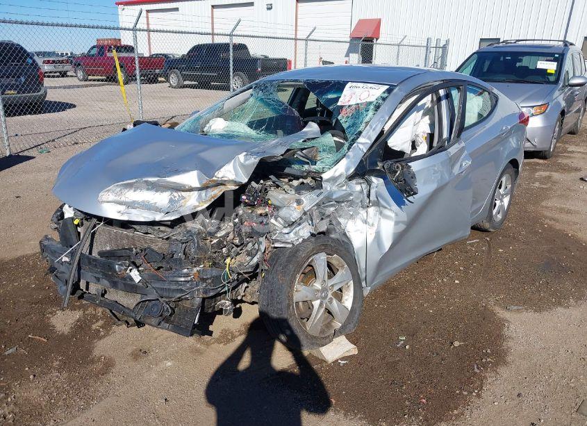 Photo 2 of 2013 Hyundai Elantra GLS (VIN 5NPDH4AE4DH327859)