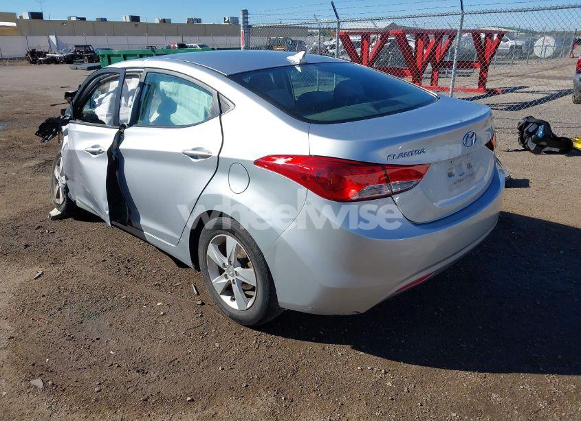 Photo 3 of 2013 Hyundai Elantra GLS (VIN 5NPDH4AE4DH327859)