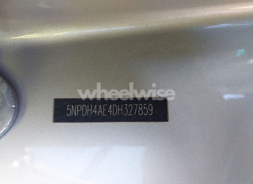 Photo 9 of 2013 Hyundai Elantra GLS (VIN 5NPDH4AE4DH327859)