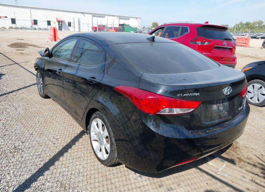Photo 3 of 2013 Hyundai Elantra LIMITED (VIN 5NPDH4AE4DH373398)