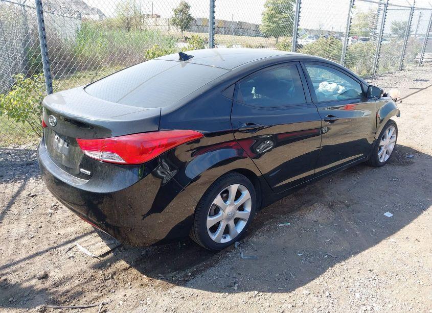 Photo 4 of 2013 Hyundai Elantra LIMITED (VIN 5NPDH4AE4DH373398)