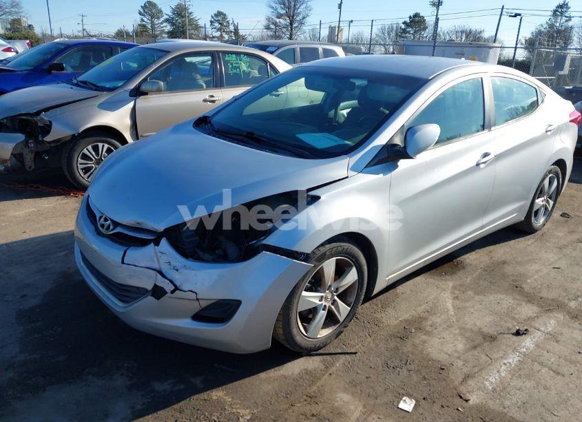 Photo 2 of 2013 Hyundai Elantra GLS (VIN 5NPDH4AE4DH385745)