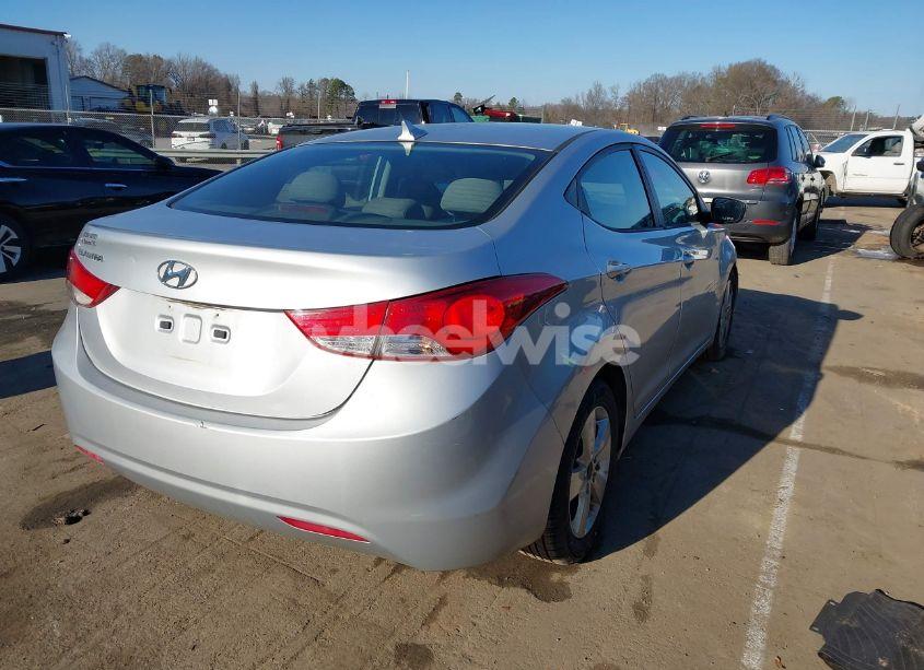 Photo 4 of 2013 Hyundai Elantra GLS (VIN 5NPDH4AE4DH385745)