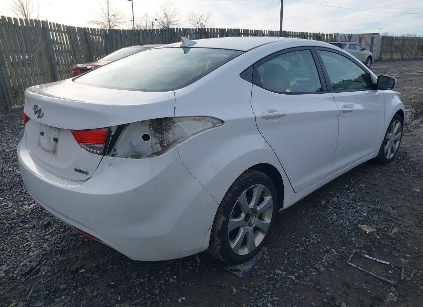 Photo 4 of 2013 Hyundai Elantra LIMITED (VIN 5NPDH4AE4DH385888)