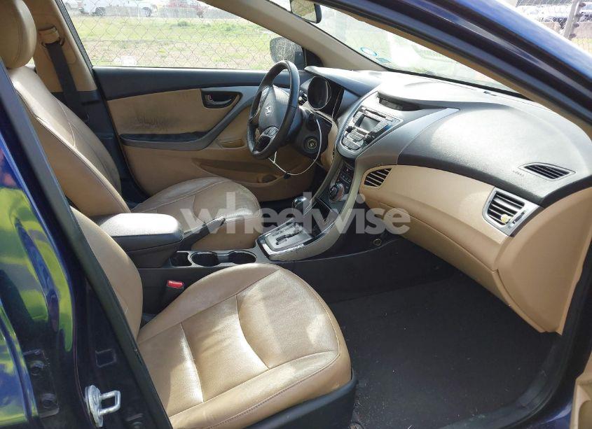 Photo 5 of 2013 Hyundai Elantra LIMITED (VIN 5NPDH4AE4DH386720)