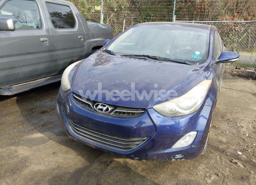 Photo 6 of 2013 Hyundai Elantra LIMITED (VIN 5NPDH4AE4DH386720)