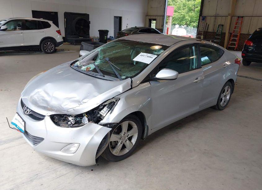 Photo 2 of 2013 Hyundai Elantra GLS (VIN 5NPDH4AE4DH390136)