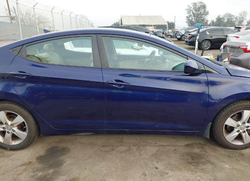 Photo 12 of 2013 Hyundai Elantra GLS (VIN 5NPDH4AE4DH405198)
