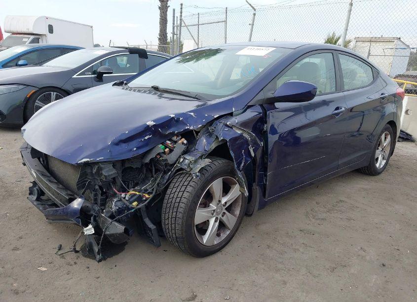 Photo 2 of 2013 Hyundai Elantra GLS (VIN 5NPDH4AE4DH405198)