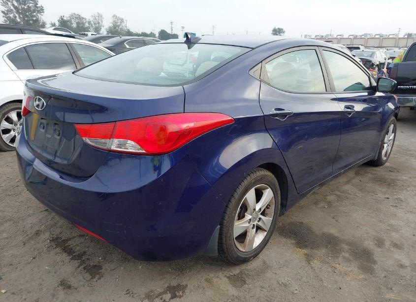 Photo 4 of 2013 Hyundai Elantra GLS (VIN 5NPDH4AE4DH405198)