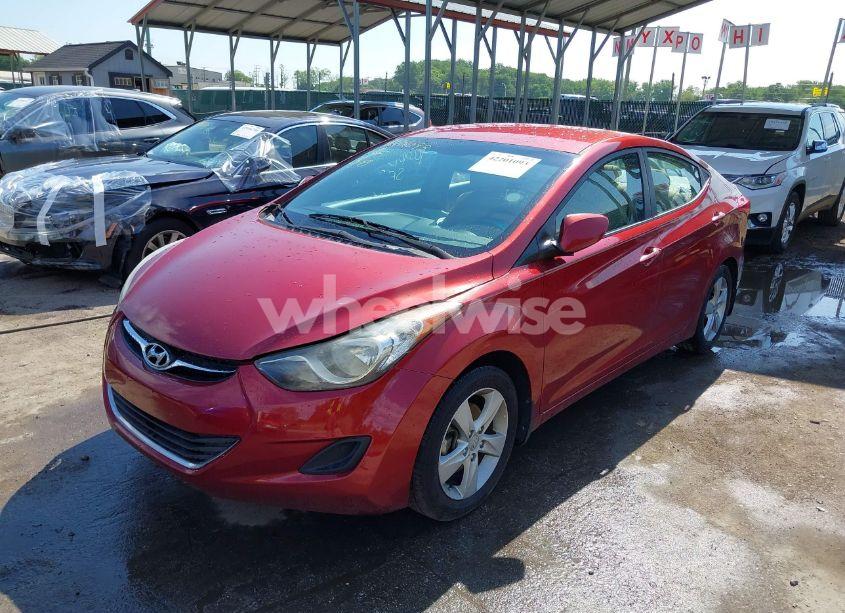 Photo 2 of 2013 Hyundai Elantra GLS (VIN 5NPDH4AE4DH405444)
