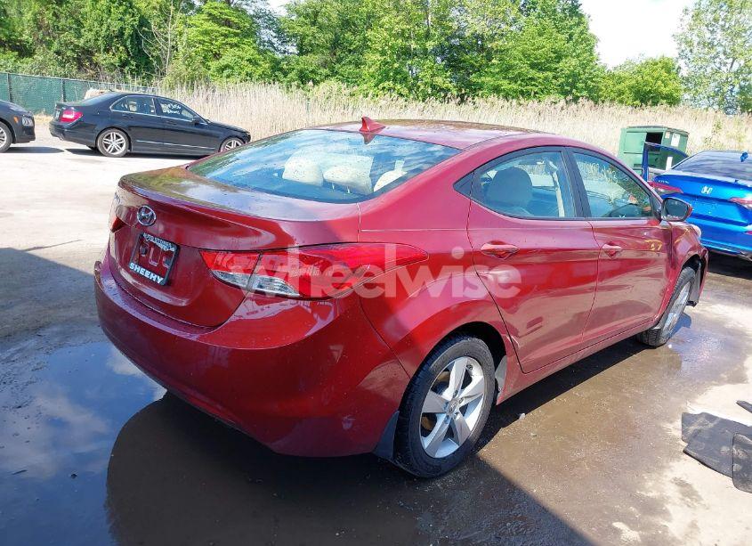 Photo 4 of 2013 Hyundai Elantra GLS (VIN 5NPDH4AE4DH405444)