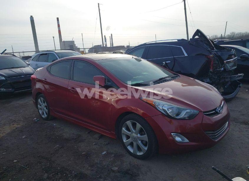2013 Hyundai Elantra LIMITED (VIN 5NPDH4AE4DH406626) main photo